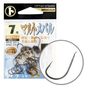Vedd meg online MARUTO HOROG MEBARU MTM-01 BLACK NICKEL 6 (20PCS/BAG)