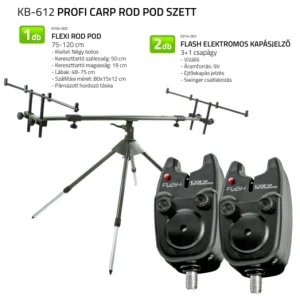 CARP ACADEMY Profi Carp Rod Pod szett Kedvezményes ár