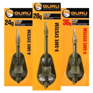 GURU X - Safe Method Feeder kosár large 28g Expressz kézbesítés
