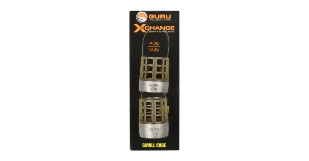 GURU X-Change Distance Feeder kosár Small 40g+50g Cage Azonnali szállítás
