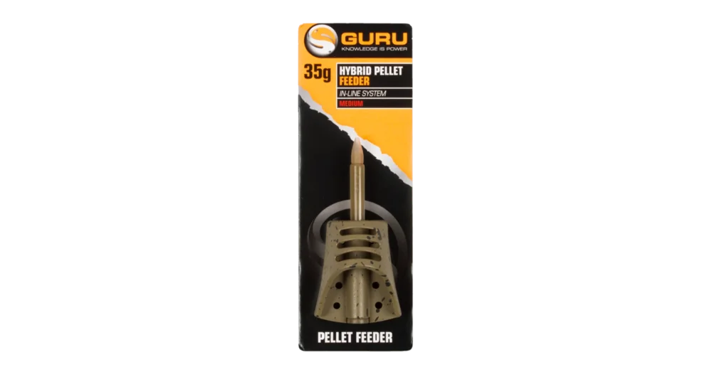 Legnépszerűbb GURU Hybrid Pellet Feeder Inline kosár Small 40g