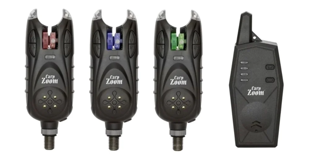 CARP ZOOM Express K-280 elektromos kapásjelző szett 3+1 Gyors szállítás