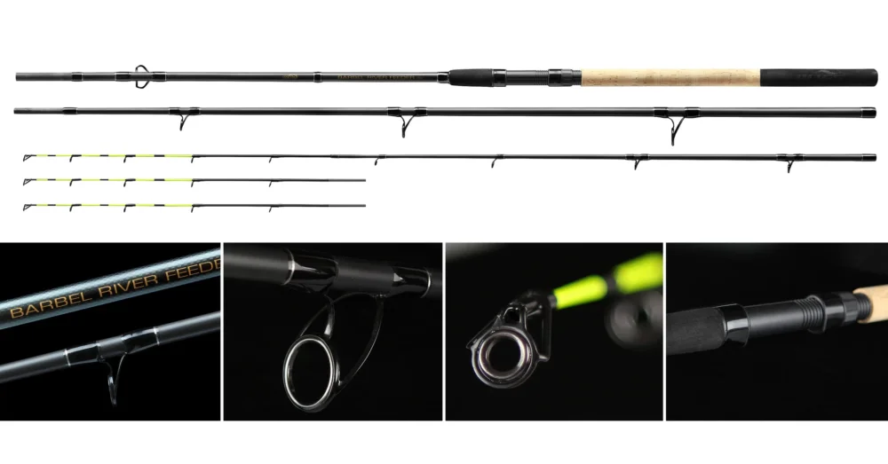 NEVIS Barbel River Feeder 390XXH 100-250g Feeder bot Újdonság