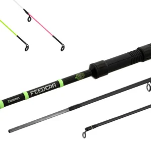DELPHIN FEEDERA + 2 spicc 360cm/100g/3 részes feeder bot Vásárlói kedvenc