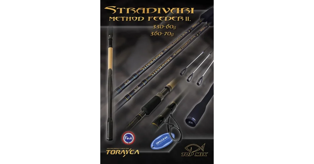 Ne maradj le TOP MIX Stradivari Method Feeder II 360 70g feederbot