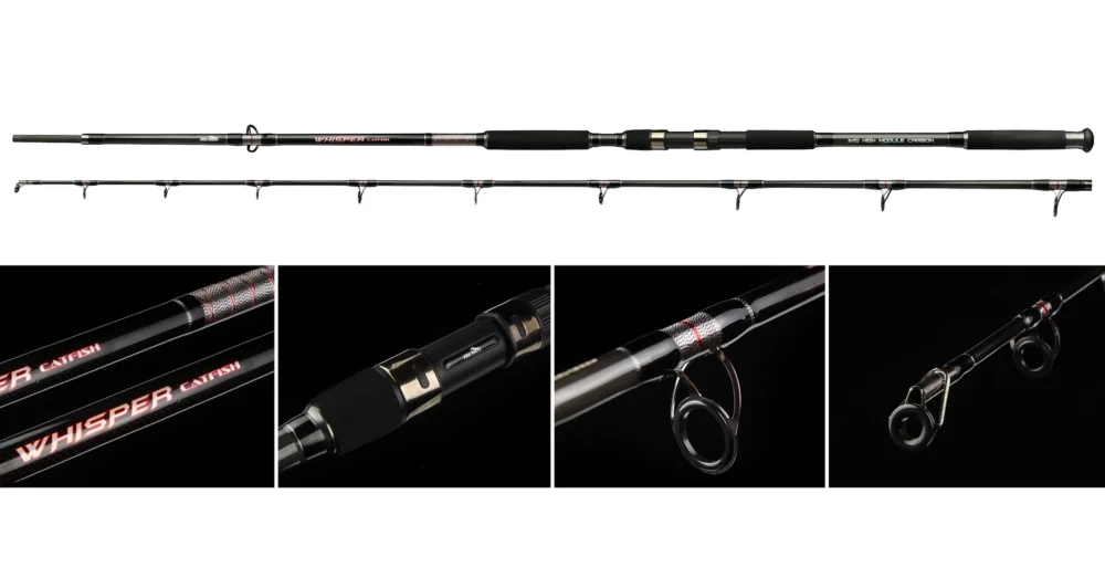 Kiárusítás NEVIS Whisper Catfish Harcsázó Bot 285cm 200-400g