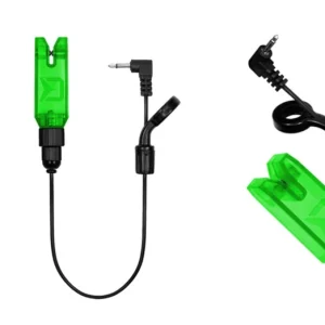 DELPHIN LightBLOCK LED világítós kapásjelző ZÖLD Expressz kézbesítés