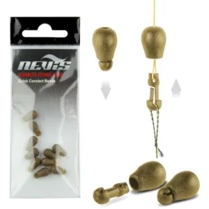 NEVIS Feeder Gyorscsatlakozó gyöngy M 10db/cs Csak ma