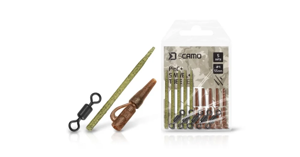 Különleges ajánlat DELPHIN sCAMO PinC + Swivel + Tube szett 5db 4