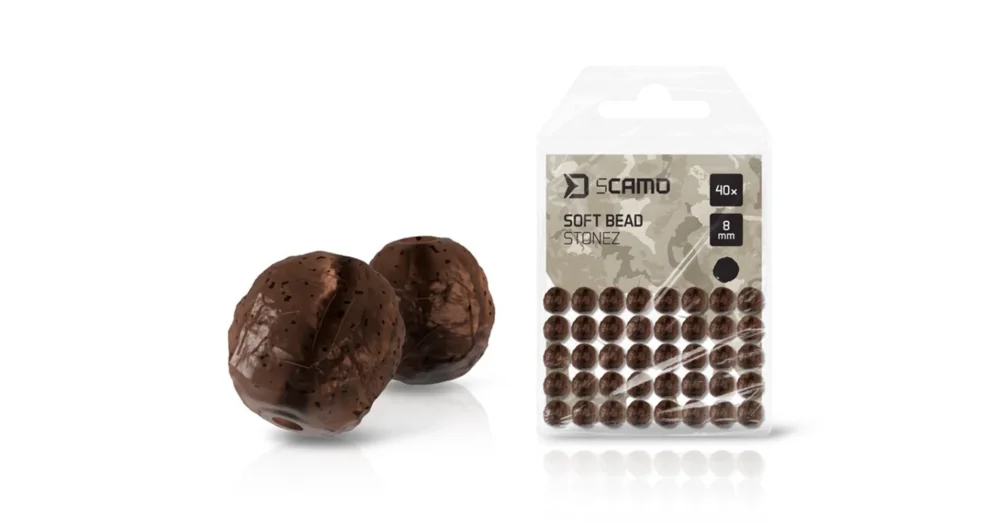 DELPHIN sCAMO STONEZ puha ütköző gyöngyök 60db 4mm Biztonságos fizetés