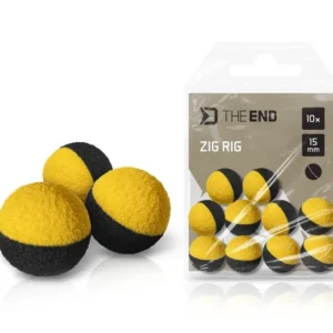 Legjobb ár DELPHIN TheEND ZIG RIG 10db fekete-sárga 12mm