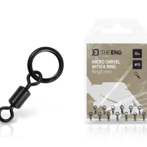 Akciós ár DELPHIN TheEND RingS mini mikro forgó karikával 10db/ 13