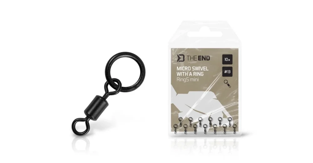 Akciós ár DELPHIN TheEND RingS mini mikro forgó karikával 10db/ 13