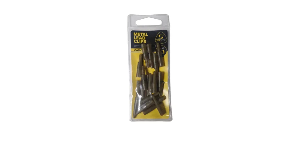 CARP SPIRIT Metal Lead Clips Camo Pack Fém ólomklipsz Szuper ajánlat