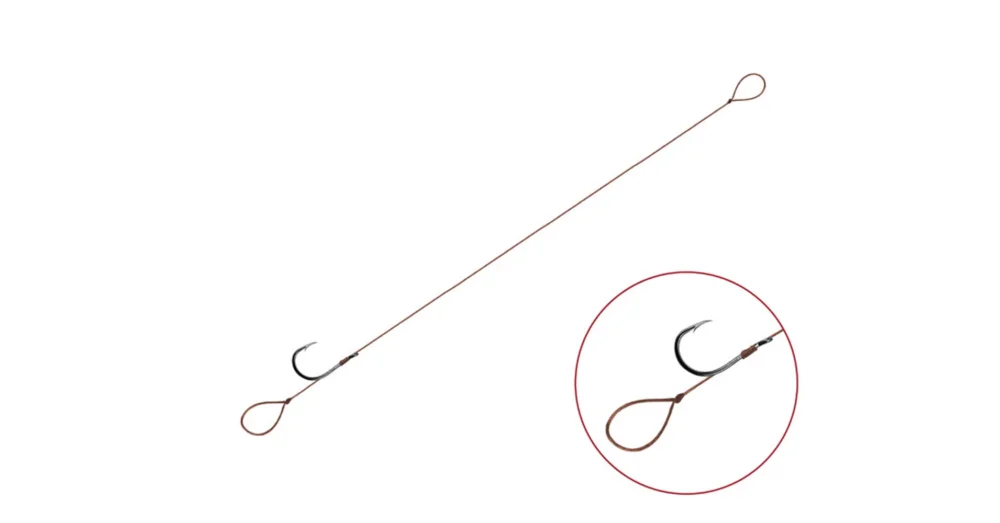 DELPHIN Feeder kötött horog Proxi 8 Loop / 6db 8cm 8 Szuper akció