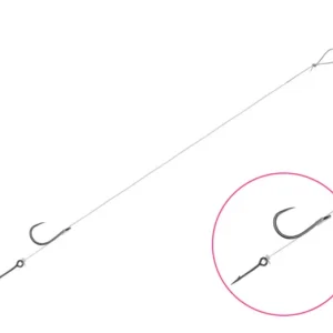 DELPHIN FLR Sting 8cm/0,22mm/B-LESS 8/Sting7mm kötött horog Kiárusítás
