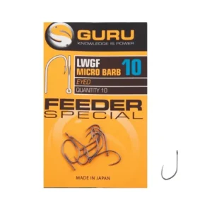 Kedvezmény GURU LWG Feeder Special Eyed Size 12 szakállas horog