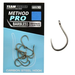 BY DÖME TEAM FEEDER Method Pro szakáll nélküli horog 10-es Gyors szállítás