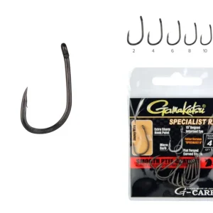 GAMAKATSU G-Carp Specialist RX 8-as pontyozó horog Szuper akció