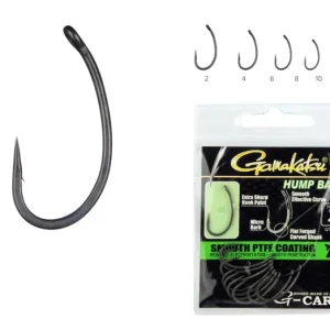 GAMAKATSU G-Carp Hump Back 4-es pontyozó horog Árcsökkenés