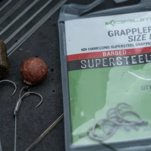 KORUM GRAPPLER Hook Size 12 Barbed Pontyozó horog Biztonságos vásárlás