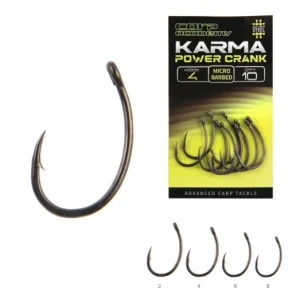 Akciós ár CARP ACADEMY KARMA Power Crank 2-es pontyozó horog