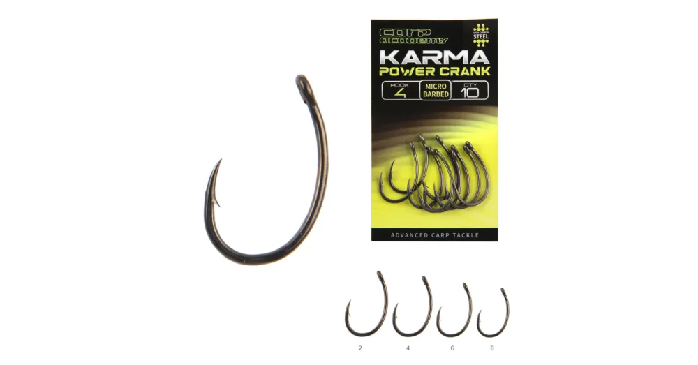Akciós ár CARP ACADEMY KARMA Power Crank 2-es pontyozó horog