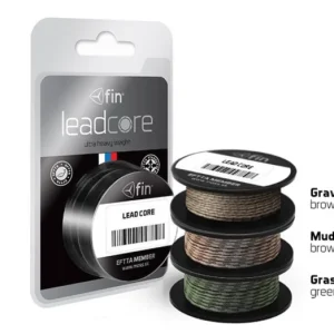 Végkiárusítás DELPHIN LEADCORE barna muddy 5m/45lbs előkezsinór