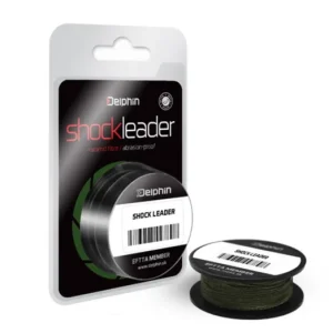 DELPHIN Shock Leader zöld 20m 0,24mm 35lbs Legkelendőbb
