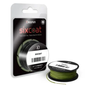 Ajánlat DELPHIN SIXCOAT Skin Line grass 25lbs 13m előkezsinór