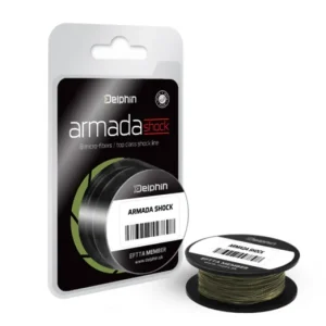 Olcsóbb DELPHIN ARMADA SHOCK zöld 0,18mm 40lbs 40m előkezsinór