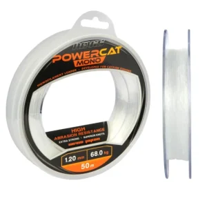 Vedd meg online NEVIS Powercat harcsázó előkezsinór mono 50m/1.2mm