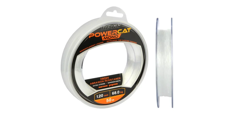 Kedvezményes ár NEVIS Powercat harcsázó előkezsinór mono 50m/1.0mm