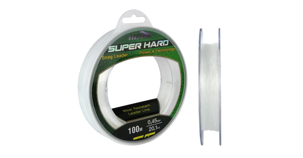 NEVIS Super Hard Snag Leader 100m 0,45mm Előtét zsinór Népszerű
