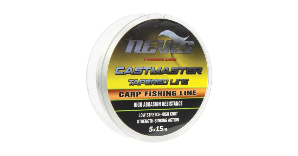 NEVIS Castmaster Tapered Line dobóelőke 5x15m 0.20-0.57mm Legjobb ár