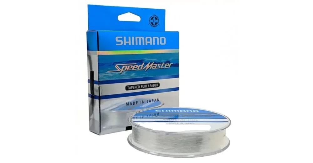 Gyors kiszállítás SHIMANO Speedmaster Surf Taper ld 10x15m/0.33-0.57mm Clear felvastagodó dobóelőke