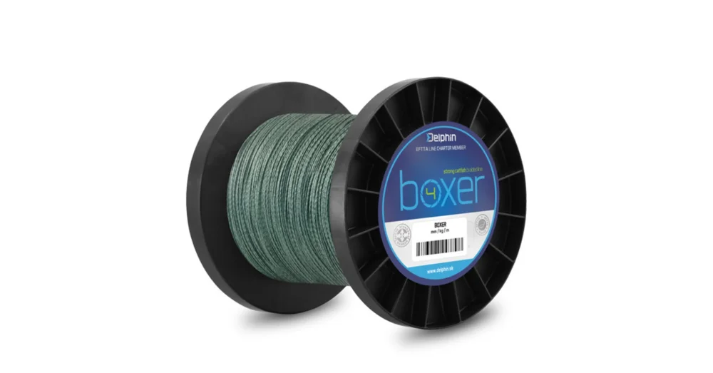 Akciós ár DELPHIN Boxer zöld 0,70mm/62,8kg/1100m fonott zsinór