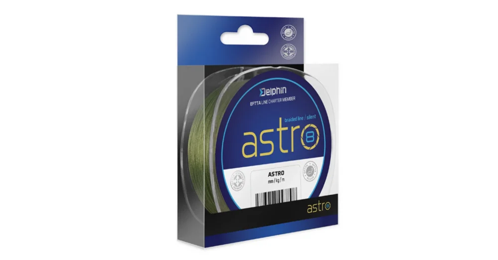 Delphin ASTRO 8 Zöld Fonott Zsinór 0,17mm/11kg/130m Legkelendőbb