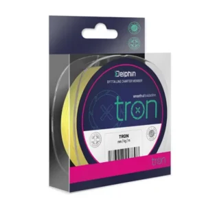 DELPHIN TRON Fluo Sárga 0,05mm/2,3kg/130m Fonott Zsinór Olcsó