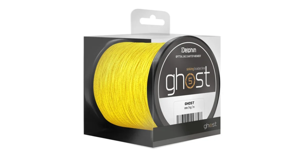 Vedd meg most DELPHIN GHOST 4+1 sárga 0,33mm/18,1kg/200m Süllyedő pontyozó főzsinór
