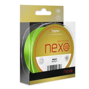 DELPHIN NEXO 12 fluo zöld 0,14mm/10kg/130m fonott zsinór Árengedmény
