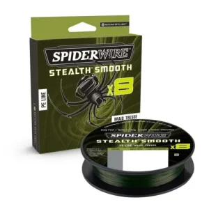 SPIDERWIRE Stealth Smooth8 x8 PE Braid 0.39mm/46.3kg/150m fonott zsínór Biztonságos vásárlás