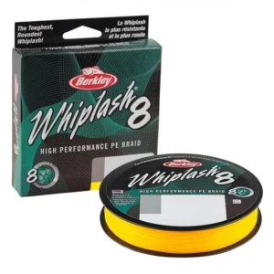 Kedvezmény BERKLEY WHIPLASH 8X Yellow 150m/0,16mm fonott zsínór