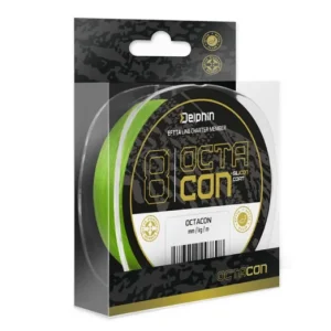 Outlet DELPHIN OctaCON fluo zöld 0,12mm/7,5kg/135m fonott zsínór