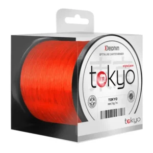 Ajánlat DELPHIN TOKYO narancs színű monofil zsinór 0,28mm/6,4kg/300m