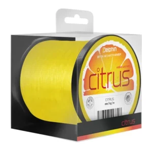 Korlátozott ajánlat DELPHIN CITRUS Sárga Pontyozó zsinór 0,35/8,6kg/1100m