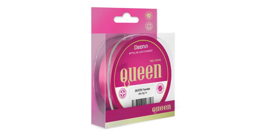 DELPHIN QUEEN Feeder zsínór Rózsaszín 0,20mm/3,4kg/300m Expressz kézbesítés