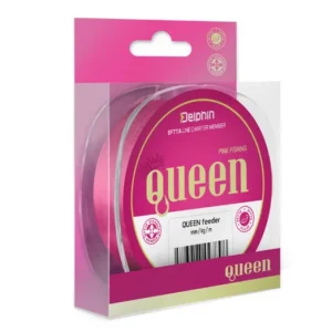 DELPHIN QUEEN Feeder zsínór Rózsaszín 0,25mm/5,0kg/300m Biztonságos fizetés