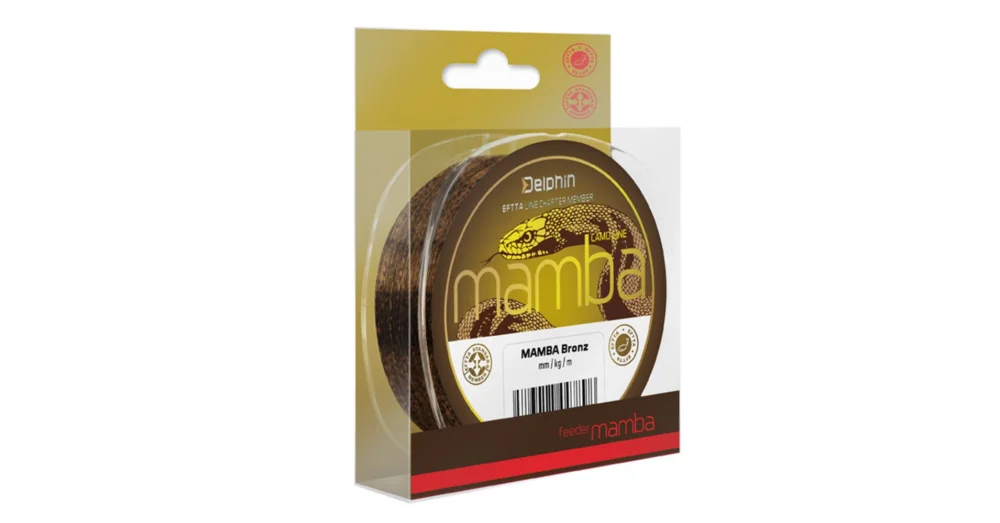 DELPHIN MAMBA Feeder Bronz 0,26mm/5,2kg/300m pontyozó zsinór Legkelendőbb