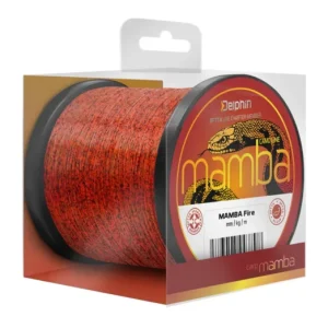 Olcsóbb DELPHIN MAMBA Carp Fire 0,28mm/6,1kg/300m pontyozó zsinór